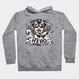 Hero Hound in Flight Hoodie